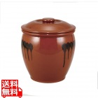 蓋付 半胴瓶 2号 3.6L 紅星窯