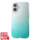 iPhone 16 meliano ソフトケース グラデーションカラー グリッター