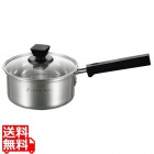 18-8 ナチュラルベーシック 深型片手鍋 16cm NBP-16