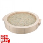 桧深型中華セイロ 蓋 51cm 固定取手付