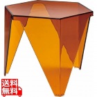 サイドテーブル オレンジ