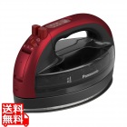 コードレススチームアイロン(レッド)