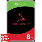 IronWolf 3.5【データ復旧3年付】 8TB HDD(CMR)メーカー3年保証 256MB 5400rpm 24時間稼働 PC NAS用 RVセンサー付