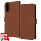 シンプルスマホ7/BASIOact2/シンプル6/actLS耐衝レザー マグ/BR