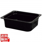 メラミン ガストロノームパン ブラック 1/2 100mm MEGN-12100BK