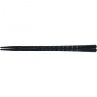 PBT亀甲箸 (10膳入)黒22.5cm 90030610