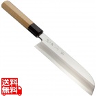 SA佐文 銀三鏡面仕上 鎌型薄刃 19.5cm