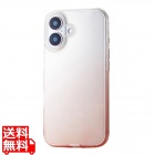 iPhone 16 meliano ソフトケース グラデーションカラー グリッター