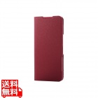 AQUOS wish4 ソフトレザーケース 薄型 磁石付 フラワーズ