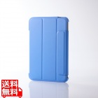iPad mini(A17 Pro) ハイブリッドフラップケース 背面クリア 2アングル スリープ対応