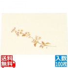 尺三 懐石まっと クリーム(100枚入)WSS-4 桜