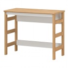 白井産業 デスク ガレンタ [GAR-7090DESK] | テーブル デスクテーブル ナチュラル 一人暮らし 机 シンプル コンパクト 配線 木製 おしゃれ 木目 収納 幅90