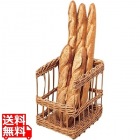 樹脂フランスパンスタンド 前開 茶 大 91-109B 業務用