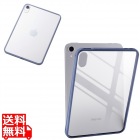 iPad mini(A17 Pro) フラップケース ハイブリッド背面クリア
