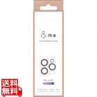 iPhone 16 Pro/iPhone 16 Pro Max &me カメラ レンズカバー ガラス グリッター