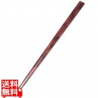 積層箸 朱面 24cm(6mm)