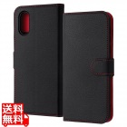 シンプルスマホ7/BASIOact2/シンプル6/actLS耐衝レザーマグ/BKRD