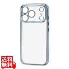 iPhone 18 Pro / 17 Pro / ソフトケース 精密設計 Fメッキ/ ライトBL