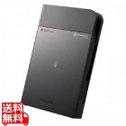 ICカードセキュリティ ウイルスチェック 耐衝撃ポータブルHDD 1TB
