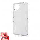 AQUOS wish4 TOUGH SLIM LITE ソフト 衝撃吸収 ストラップホールシート付