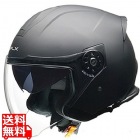 ジェットヘルメット マットブラック LL ( FLX )