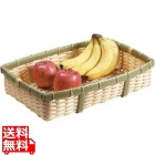 樹脂 身竹角長かご 深30号