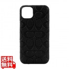 iPhone 14 Plus Coach Slim Wrap - Pebbled Black
