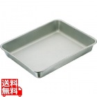 IKD 18-8抗菌フッ素加工角バット 8枚取