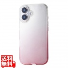 iPhone 16 meliano ソフトケース グラデーションカラー グリッター