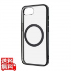 iPhone 16e LS MS対応マグアクセ対応衝撃BPマットメタHBケース/BK