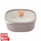 イワタニ カセットコンロ用スクエアポット CB-A-SP20 モカ