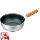 MTI IH二層鋼フッ素雪平鍋24cm HSSP2405
