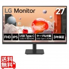 27型 フルHD(1920×1080) IPS USB Type-C ブラック