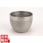 チタン槌目ぐい呑み(二重構造) 80ml PY-C018