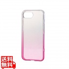 iPhone 16e ソフトケース グラデーションカラー グリッター