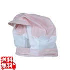 頭巾帽子 ショートタイプ 9-1019 ピンク M