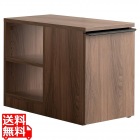 ダストボックス付きサイドテーブル DB-3065 ブラウン