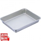 IKD 18-8抗菌フッ素加工角バット10枚取