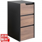 ゲーム機ワゴン GRK-008R ブラウン