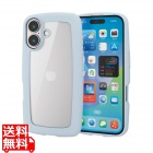 iPhone 16 &me ハイブリッドケース ぷっくりフレーム
