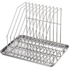 MTまな板スタンド10枚立(受皿付)箱入