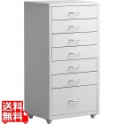 ドロワーキャビネット DCB-7S ホワイト