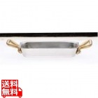 UK 18-8 プチパン浅型角型鍋 10cm