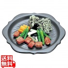 六角 陶板焼 黒 小 T-33