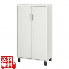 下駄箱 シューズボックス 白井産業 幅63cm 高さ114cm ホワイト 白木目 扉 約21足収納 靴箱 玄関収納 シューズラック フルニコ