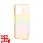 AQUOS sense9 meliano ソフトケース クリアオーロラ