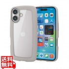 iPhone 16 &me ハイブリッドケース ぷっくりフレーム