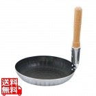 アルミ 打出 シルク 深型 親子鍋(フッ素樹脂加工)大(内径180)
