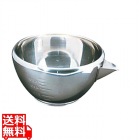 18-8 片口ボール 目盛付 小(直径135) | 国産 日本製 燕三条 正規品 ステンレス 使いやすい 注ぎやすい