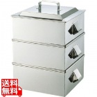 SA21-0業務用角蒸器 2段 30cm
